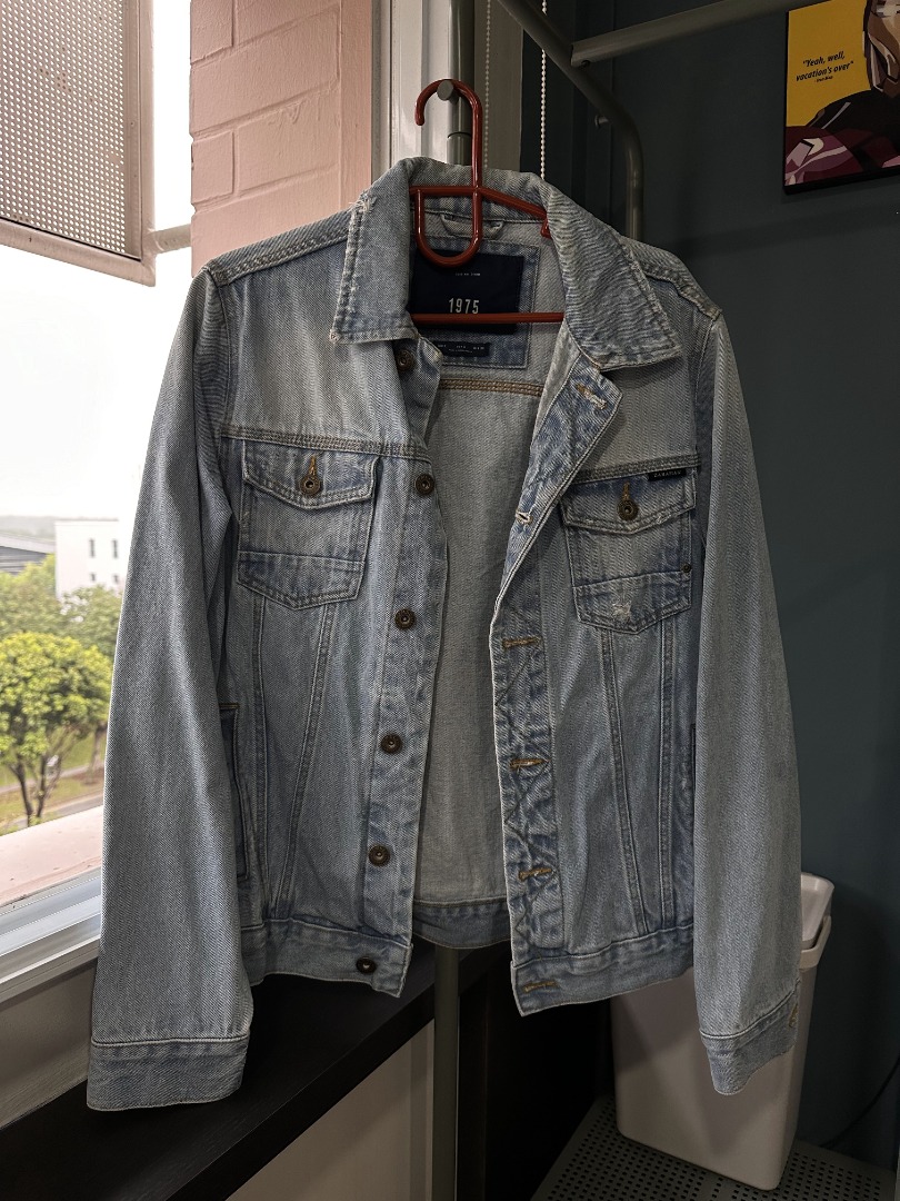 Zara 1975 Original Denim Jacket S Men s Fashion Coats Jackets