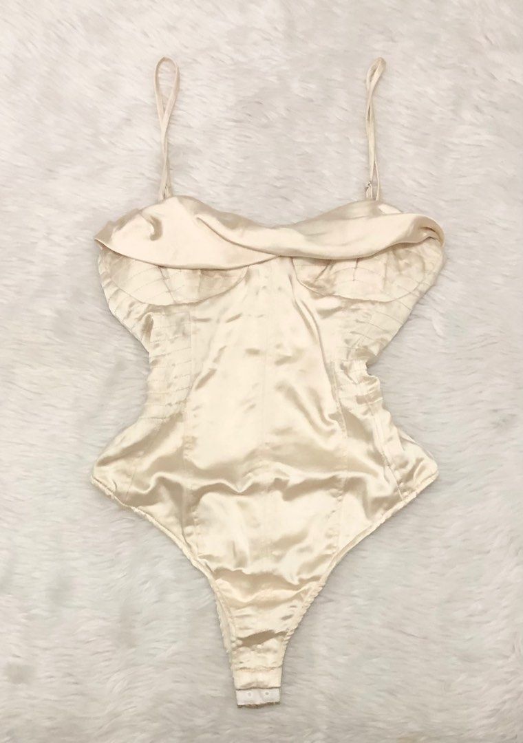 ZARA white cami bodysuit … s main image 1