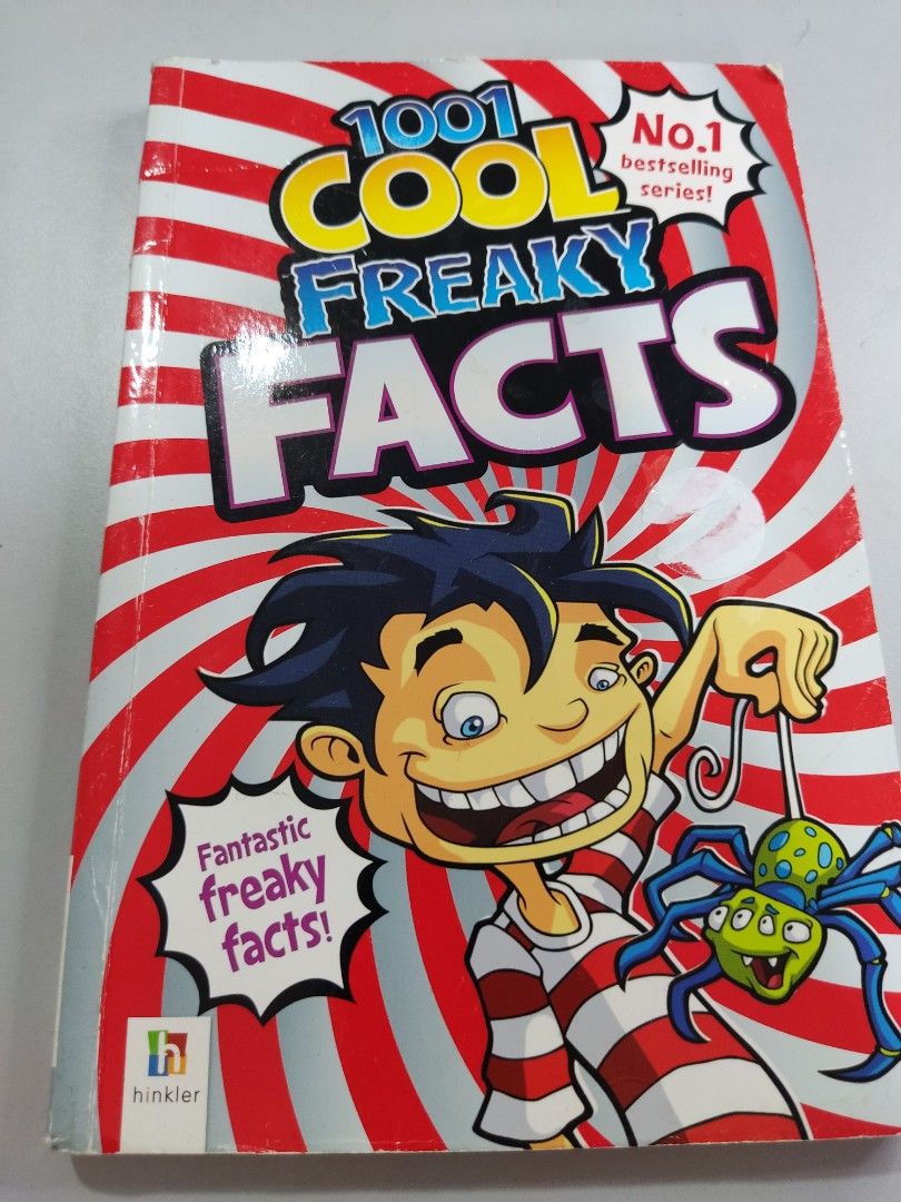 1001 COOL FREAKY FACTS, Hobbies & Toys, Books & Magazines, Children&rsquo;s