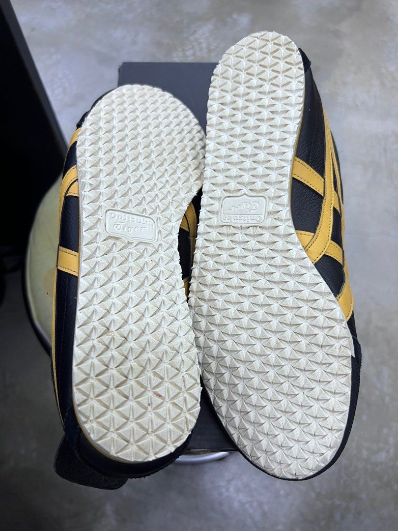 onitsuka tiger black honey gold