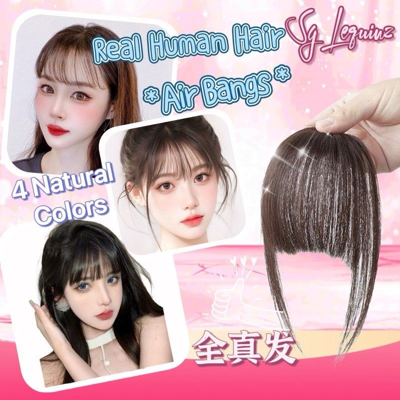 Clip in on sale bangs natural hair