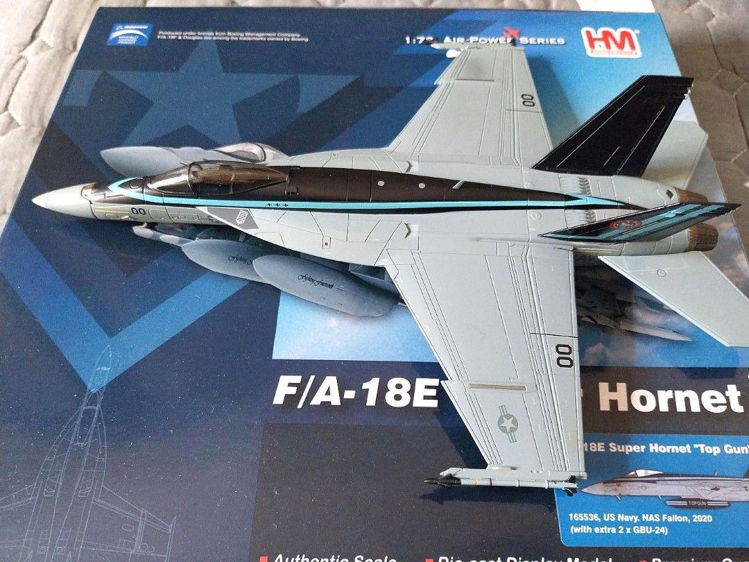 1/72 Hobbymaster F-18E HA5129 Super Hornet 超級大黃蜂Top Gun