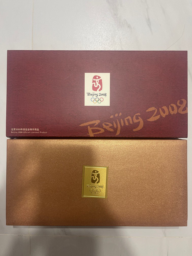 2008北京奧運吉祥物紀念章（5枚裝）, 興趣及遊戲, 收藏品及紀念品 