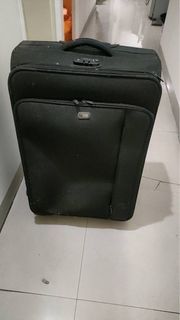 黑色帆布29寸行李箱 限自取