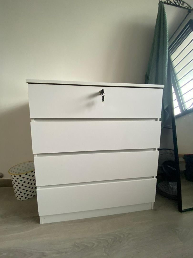 2 Day Cyber Monday Sale Brand New White Chest of 4 Drawers