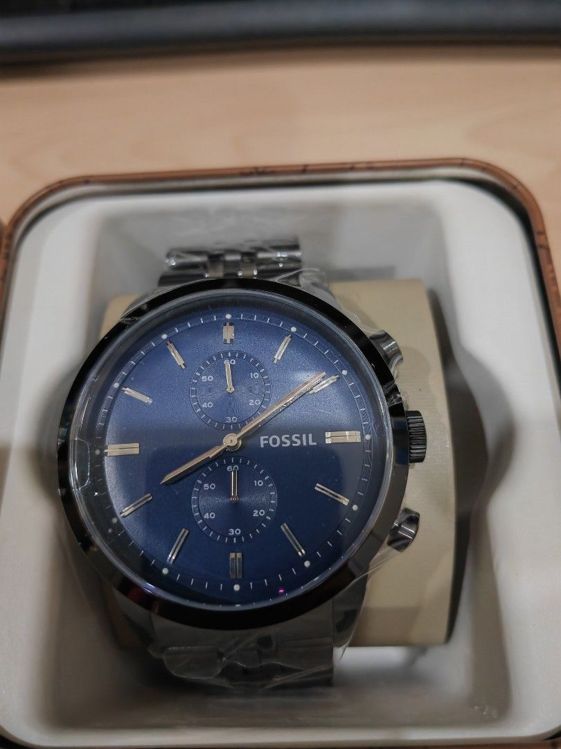 Fossil on sale manual watch