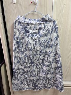 大理石紋個性長裙