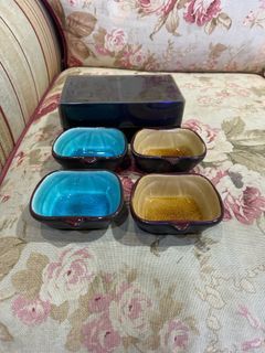 全新 共4個瓷器器皿