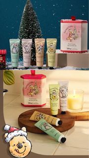 預訂⚡️韓國🇰🇷 Beyond x Winnie the Pooh 聖誕🎄版 Hand Cream (30ml x4) $105