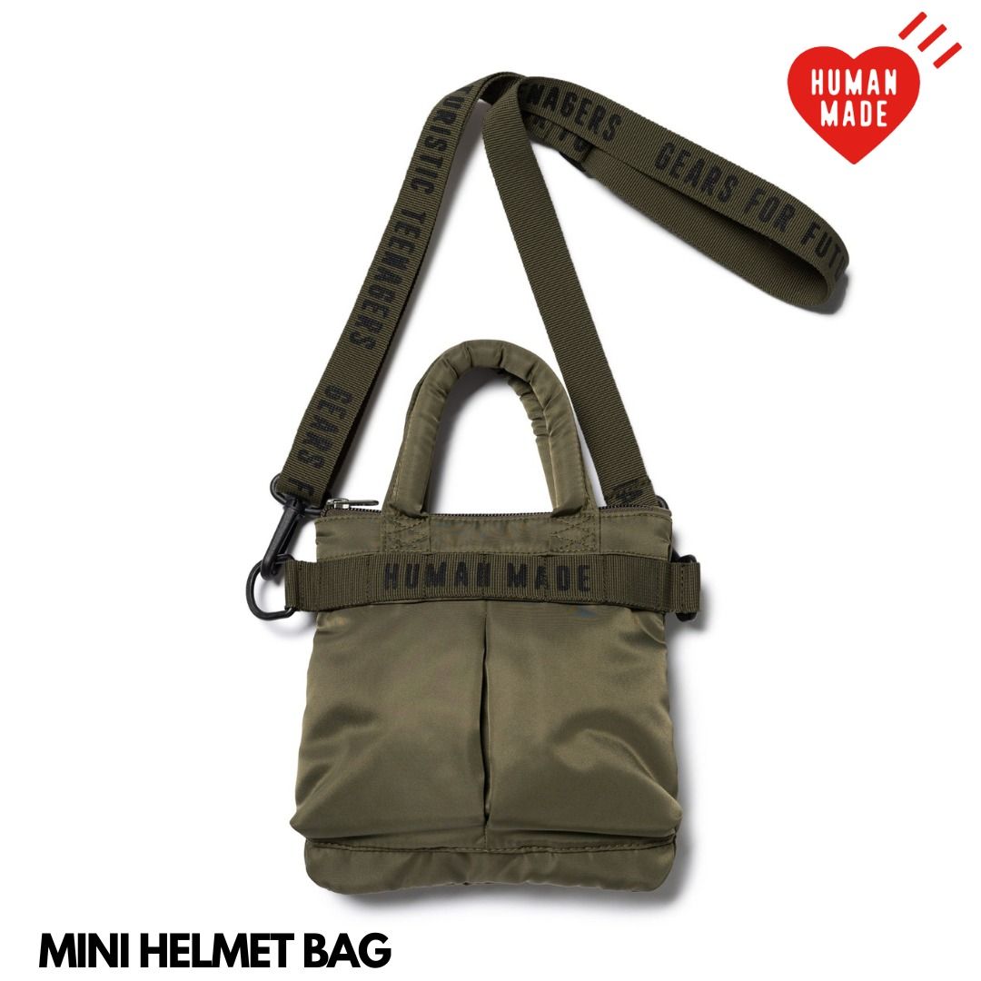 🇯🇵日本代購HUMAN MADE MINI HELMET BAG HUMAN MADE手袋HUMAN MADE背