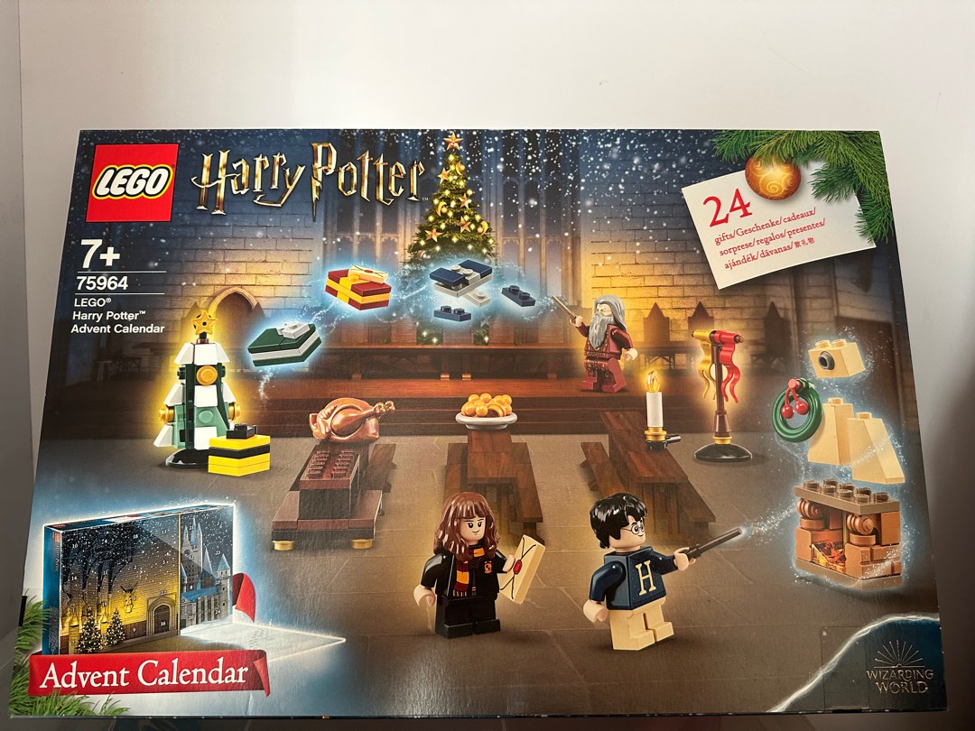 絕版 Lego Harry Potter advent calendar Lego 75964, 興趣及遊戲, 玩具 & 遊戲類