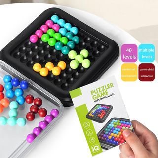 🌟 SG LOCAL STOCK 🌟 2713) Brain Teaser | Portable 3D Brain-Burning Puzzle Game | Parent-Child STEM Intelligence Educational Logic Game Toys for Adults Kids