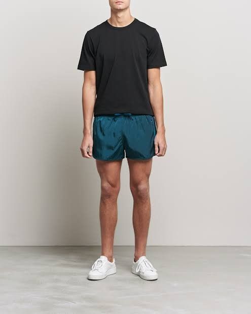 Acne nylon shorts deals