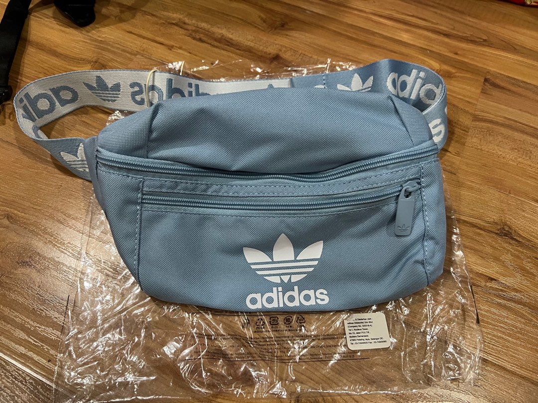 Adidas AC Waistbag Ambient Sky Blue Original Men s Fashion