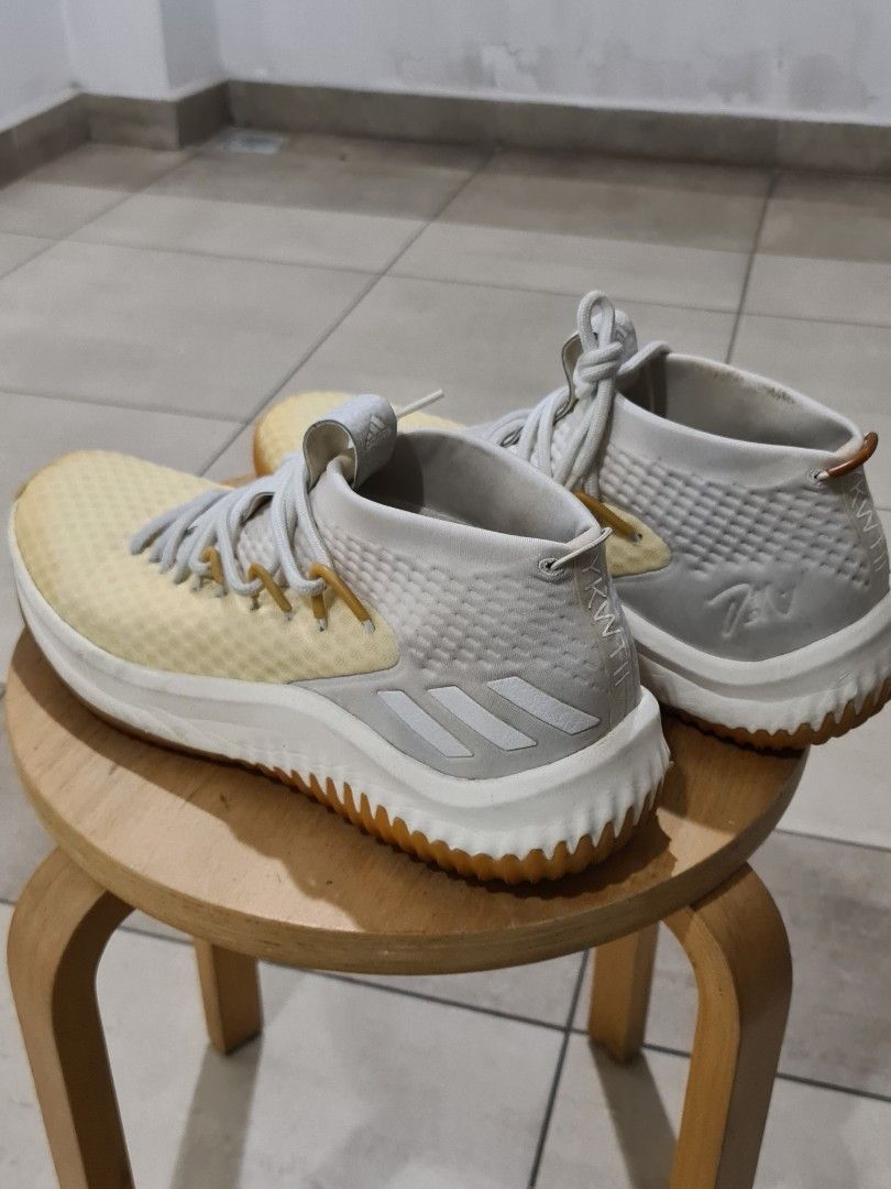 Adidas Dame 4 White Men s Fashion Footwear Sneakers on Carousell