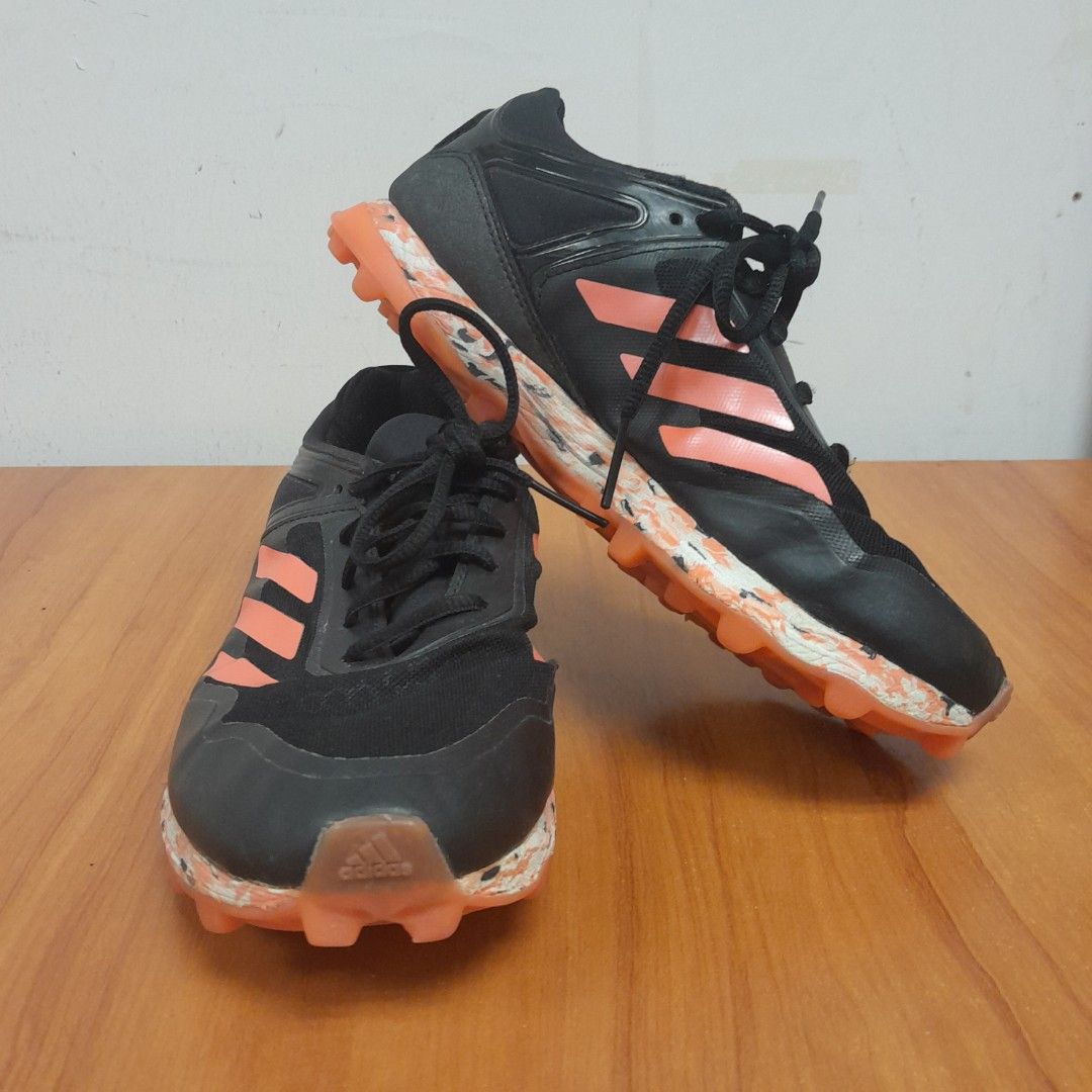 Adidas Fabela Zone Boost Field Hockey Shoes Kasut Hoki Size 5UK, Women's Fashion, Footwear