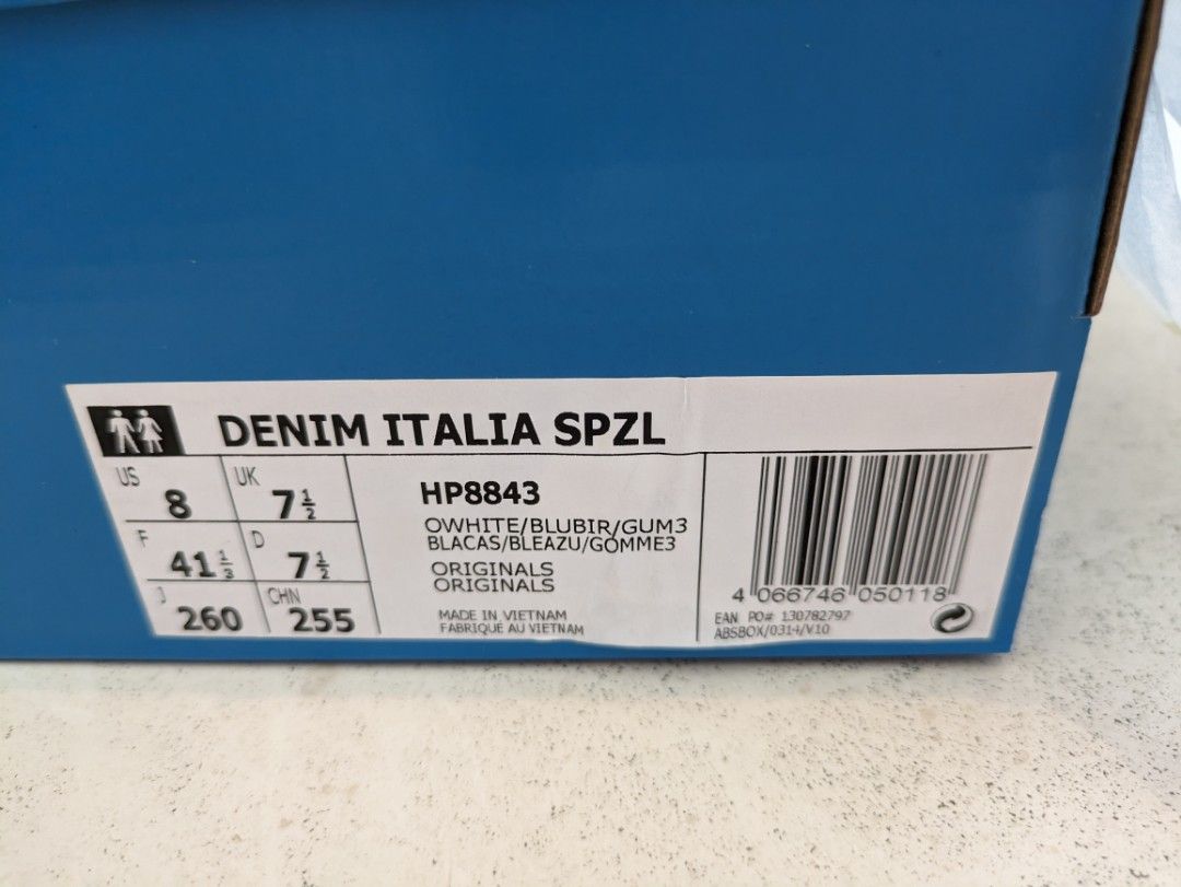 Adidas italia denim discount