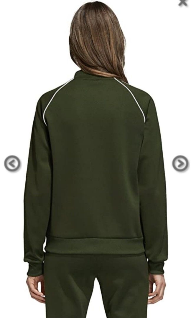 Adidas tracksuit womens olive green shop