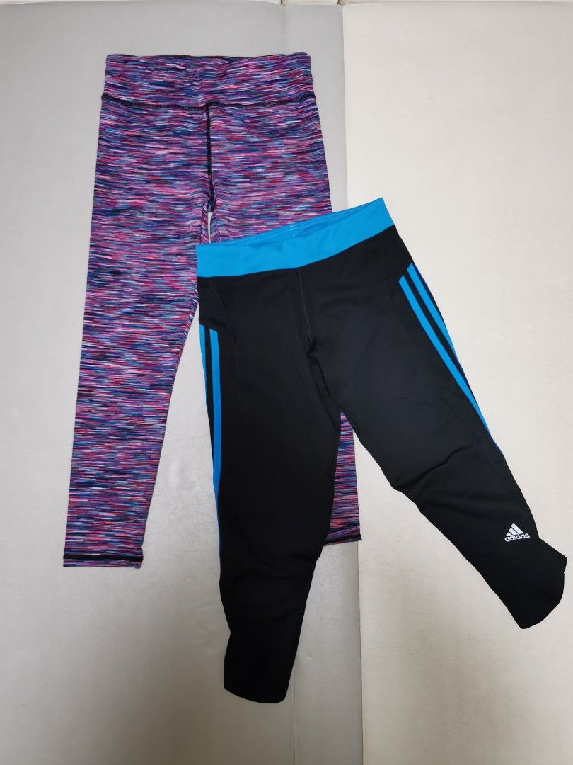 Adidas response climalite tights and Body Yoga Pants bundle