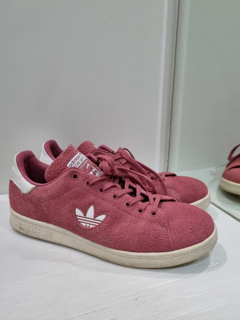 Stan smith pink suede on sale