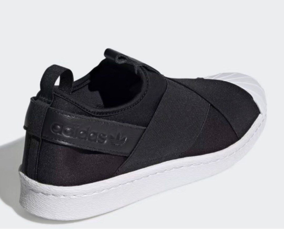 Superstar slip on deals black size 6