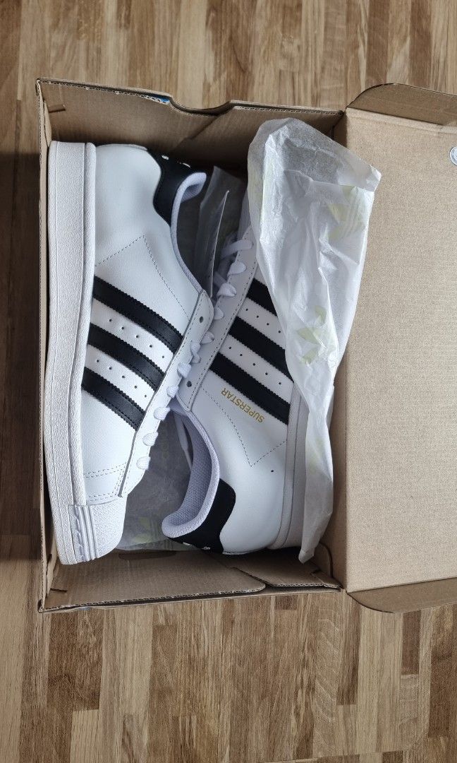 Adidas superstar 2 clearance gold stamp black white