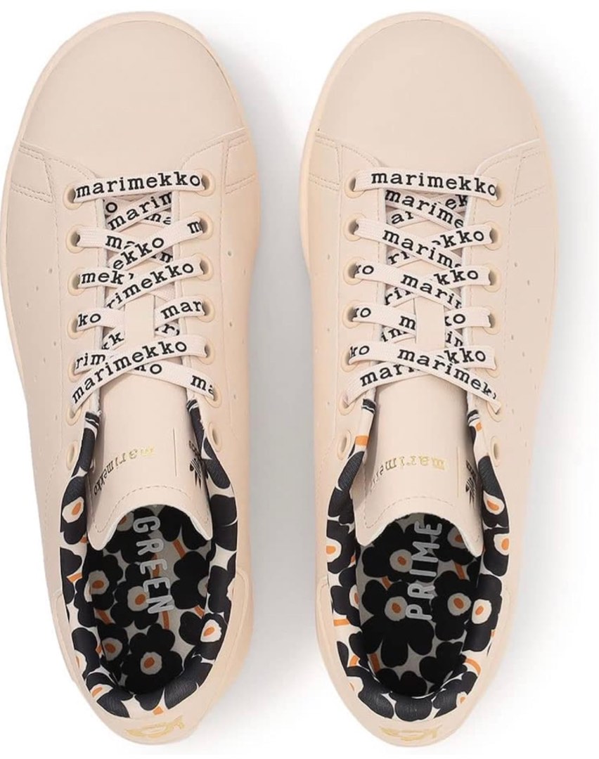 ADIDAS X MARIMEKKO Cream Luxury Sneakers Footwear on Carousell