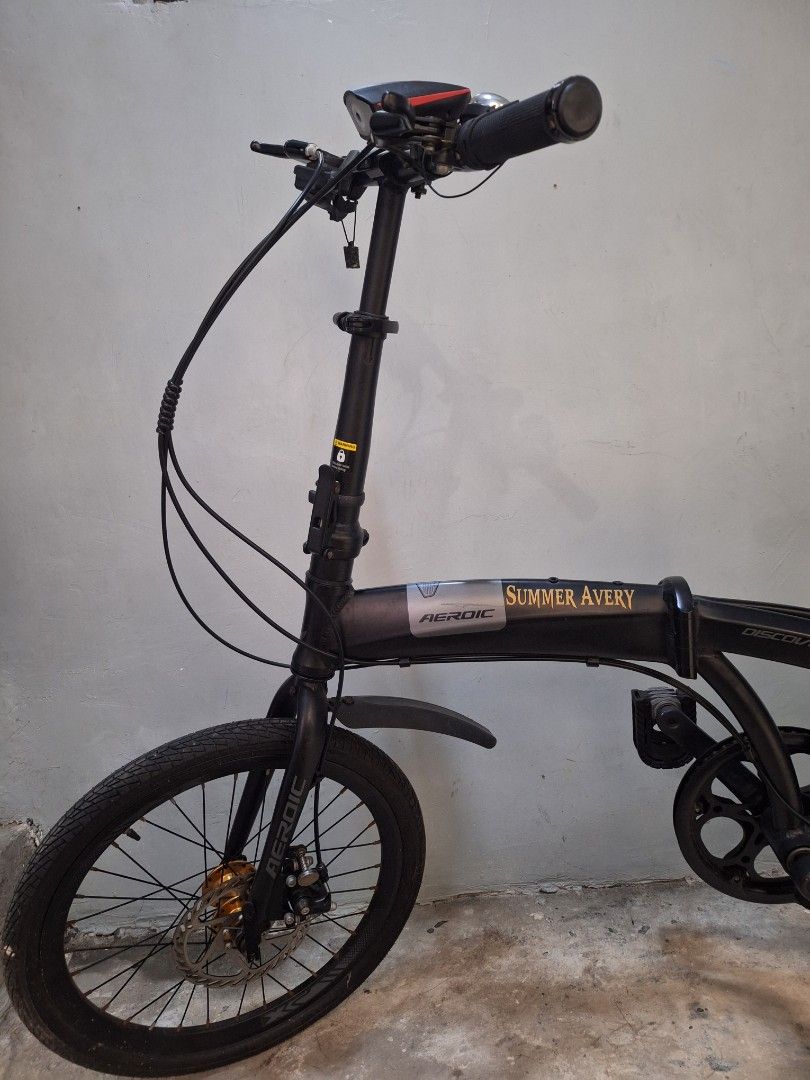 Aeroic discovery discount folding bike specs