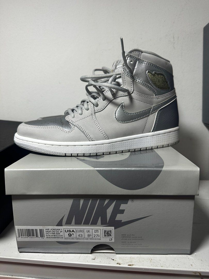 Air Jordan 1 High OG Co JP (Metalluc Silver)