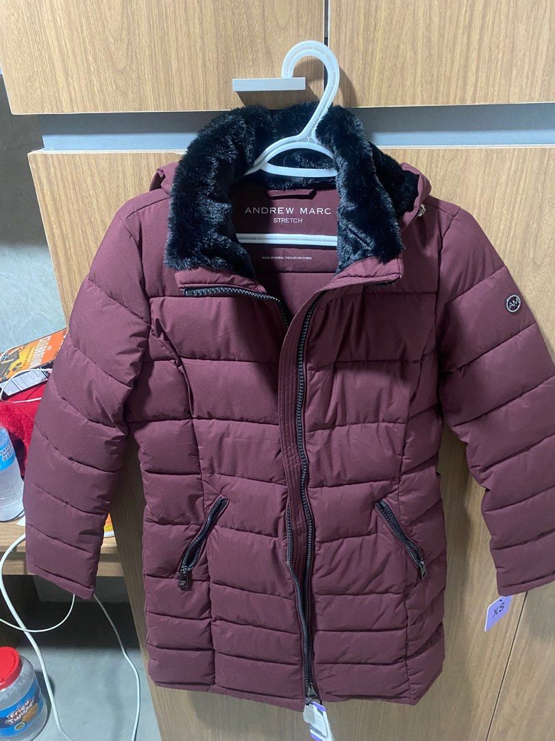 Andrew marc chelsea new arrivals down parka