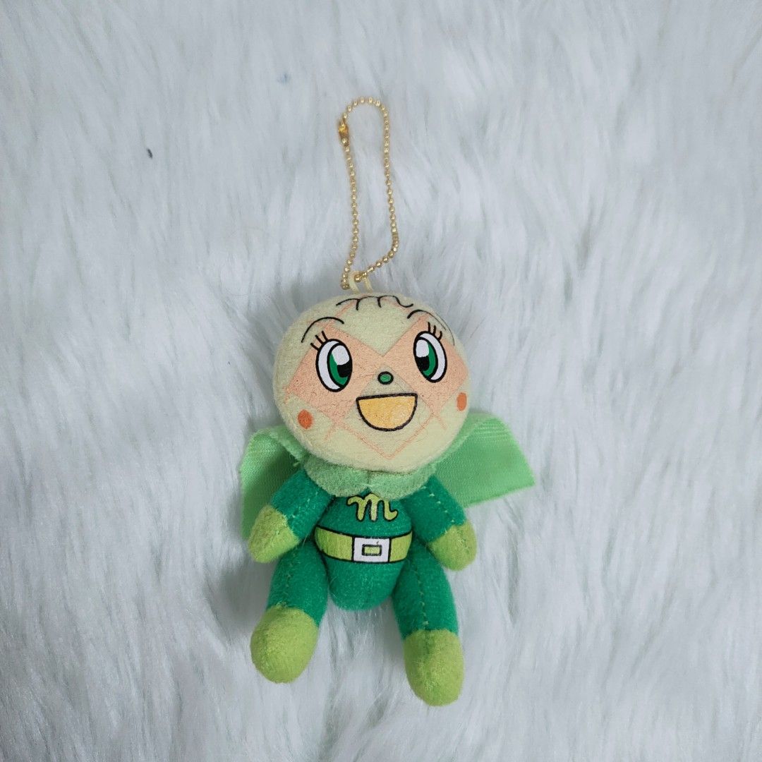 Anpanman's Melonpan Articulated Plush Charm, Hobbies & Toys, Toys