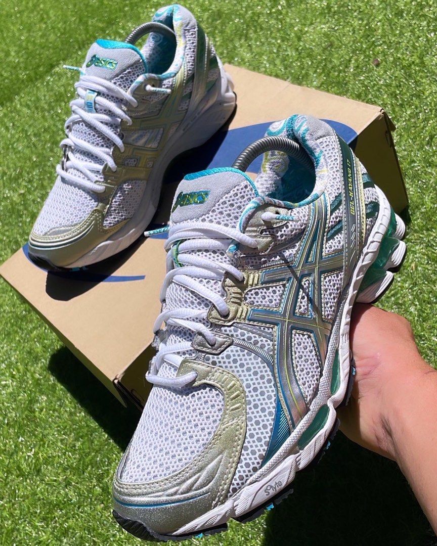 Asic gel kayano 17 Floral Men s Fashion Footwear on Carousell