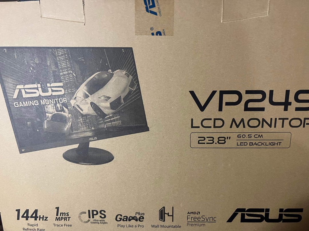 Asus VP249QGR 24 Inches Monitor, Computers & Tech, Desktops on Carousell