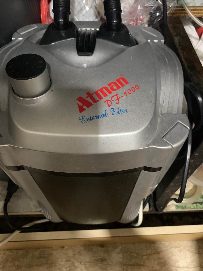 Atman Canister filter model DF-1000, Pet Supplies, Homes & Other Pet ...