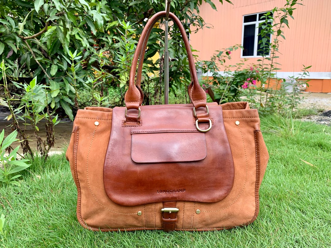 Sac clearance longchamp nubuck