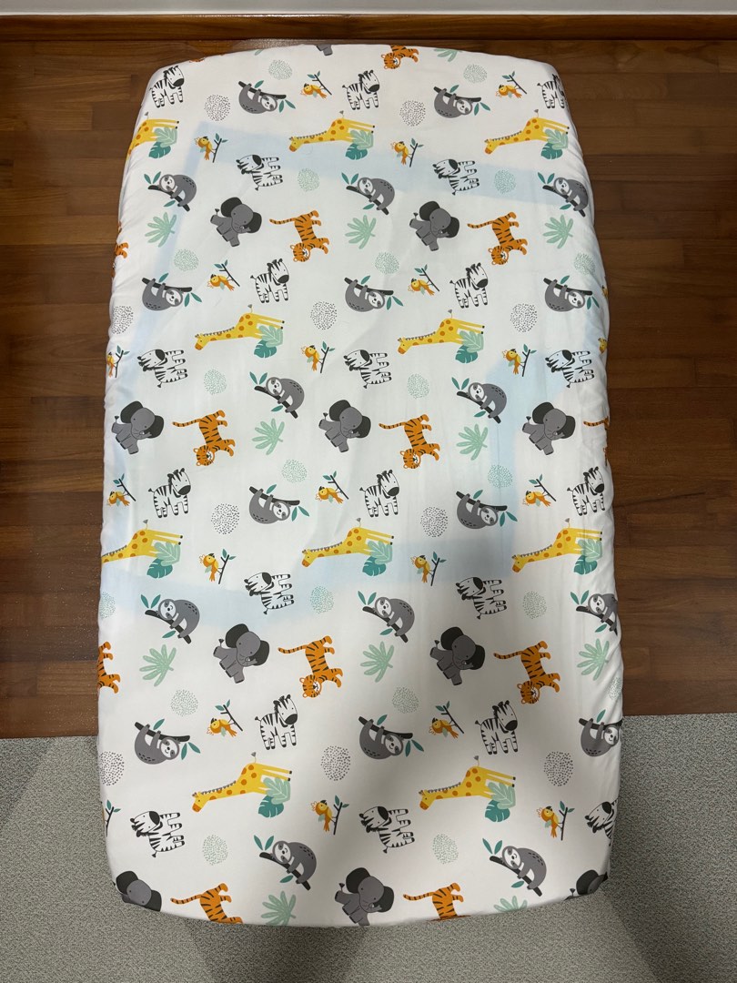 Baby Cot Latex Mattress (130cm x 70cm x 5cm), Furniture & Home Living, Furniture, Bed Frames