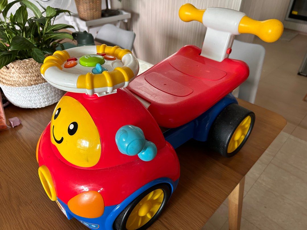 Baby walker and car, Babies & Kids, Infant Playtime on Carousell