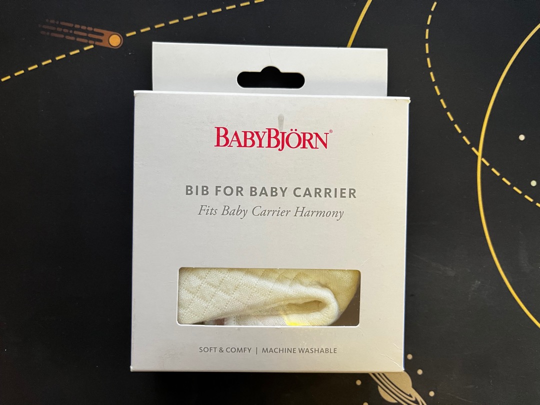 BabyBjorn bib for Harmony carrier, Babies & Kids, Going Out, Carriers