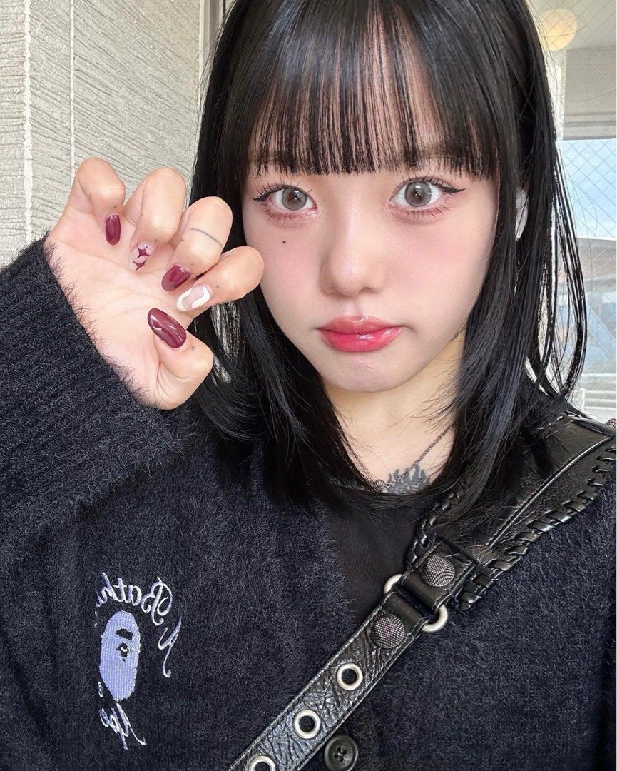 Shaggy knit 2025 cardigan black
