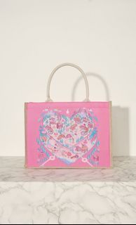 Barbie™ The Movie x dUCk Mini Shopping Bag in Barbie Dreams