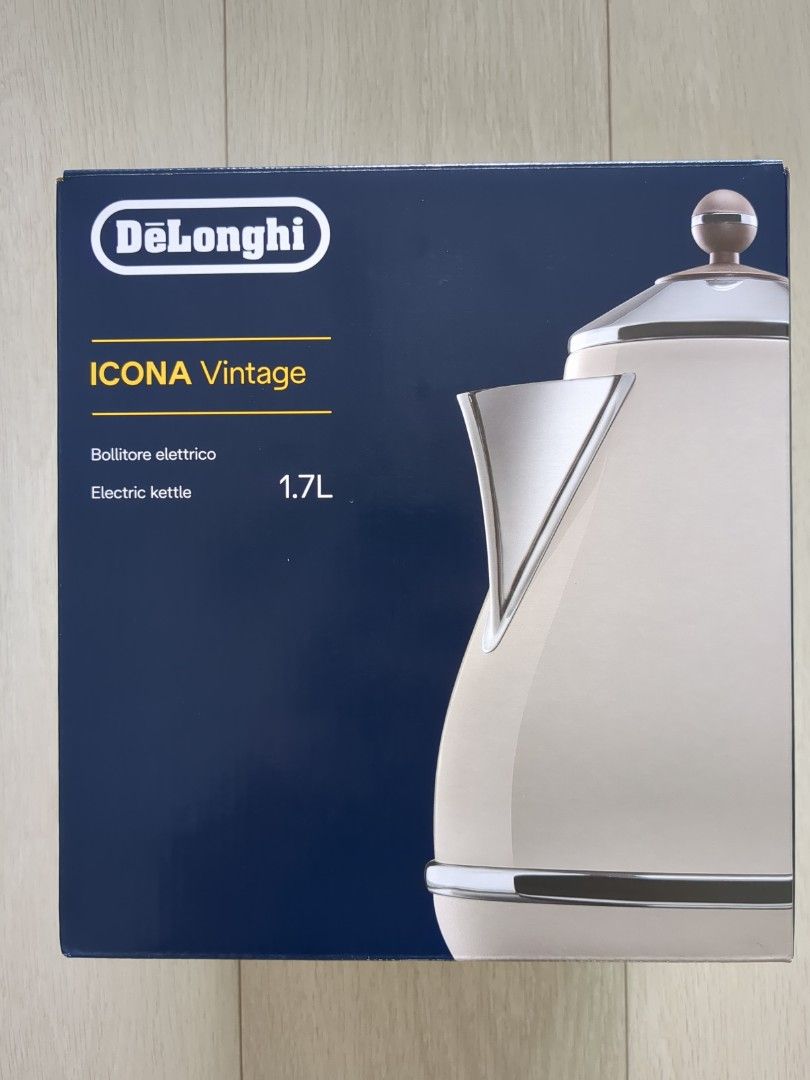 Delonghi icona kettle cream top