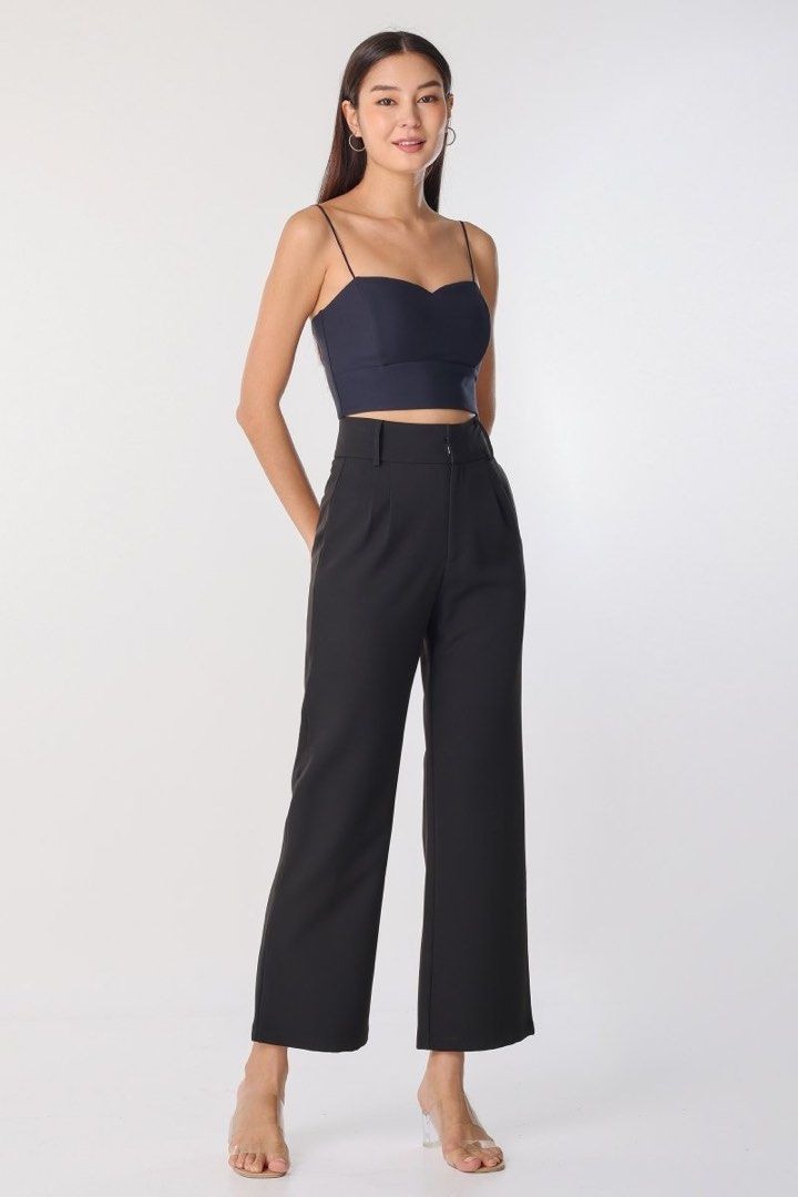 ZOLA VERY HIGHWAIST PANTS (PECAN BROWN)