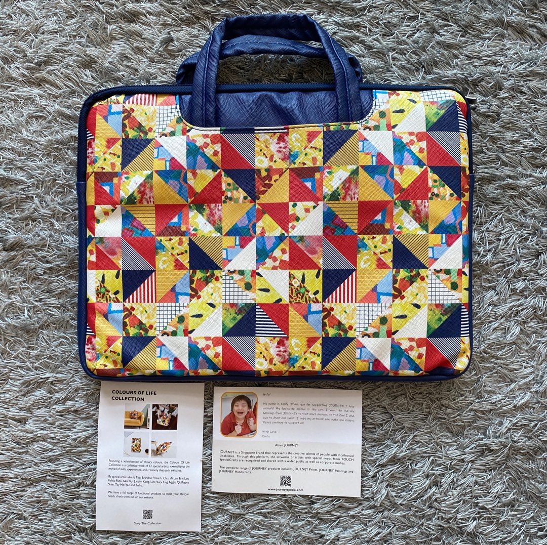 Brand new Laptop bag Designed by JOURNEY, a Singapore brand that represents the creative