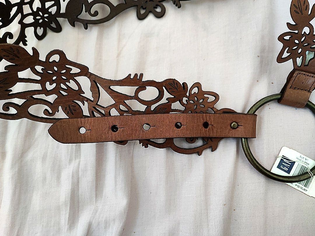 Brand New leather belt from GAP, 女裝, 手錶及配件, 腰帶- Carousell