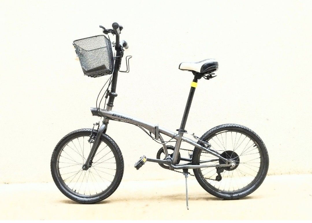 Btwin hoptown 300 bicycle foldable bicycle folding bicycle folding bike foldie 20