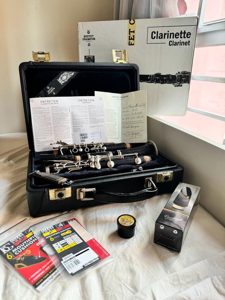 BUFFET CRAMPON R13 clarinet 單簧管, 興趣及遊戲, 音樂、樂器& 配件