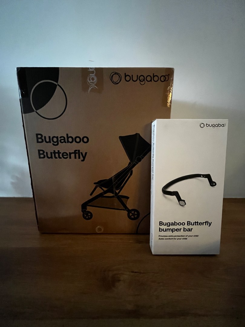 Bugaboo Butterfly with bumper bar, Babies & Kids, Going Out, Strollers ...