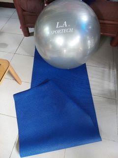 Bundle Gym ball & Yoga mat