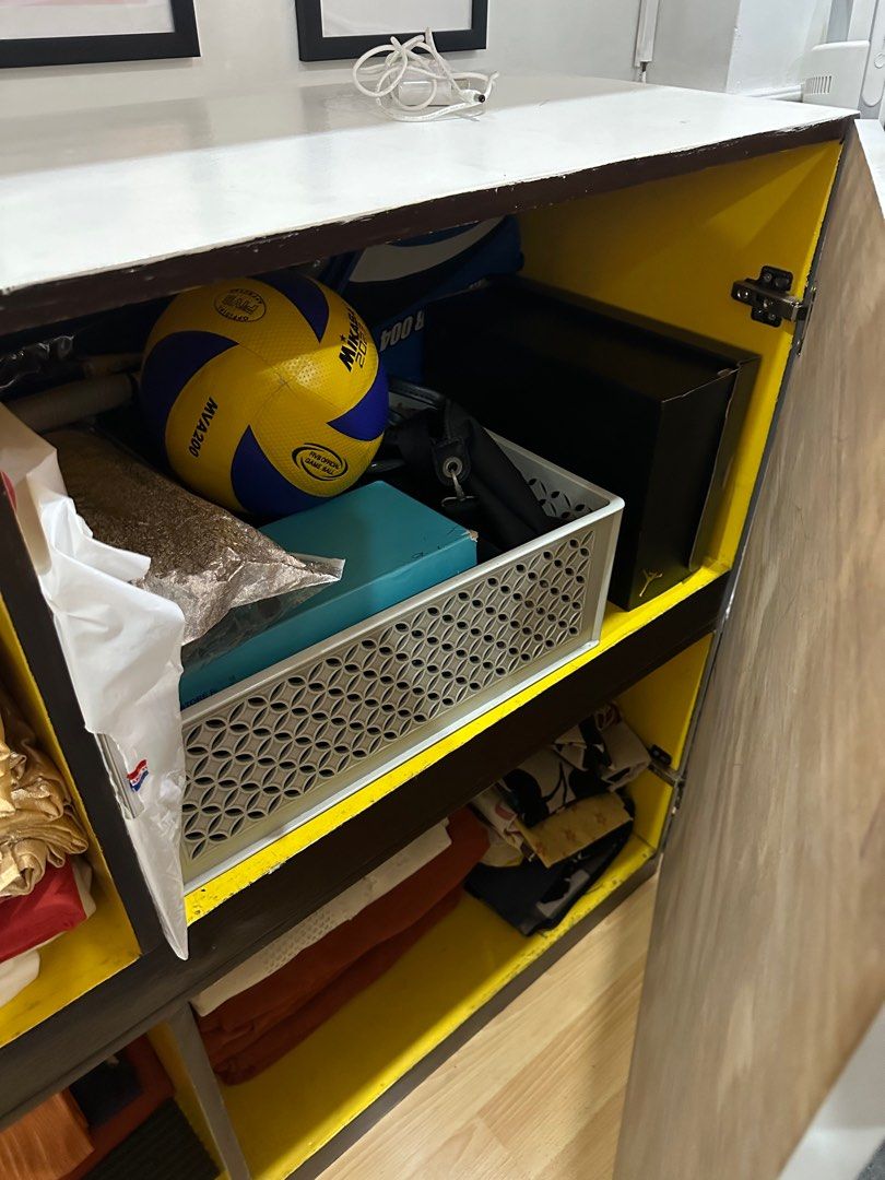 Cabinet (Category: Shelves, Cabinets & Racks) located in Mandaluyong City. Submitted by mathizer3086 (Listing ID 1267763269, Image 3). Description: 41 Length 56 Width For pick up only.