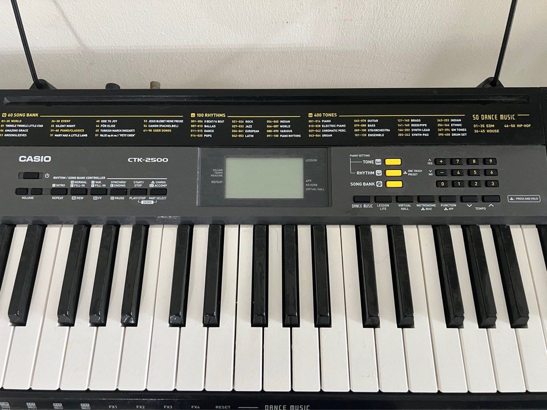 Casio ctk shop 2500 touch response